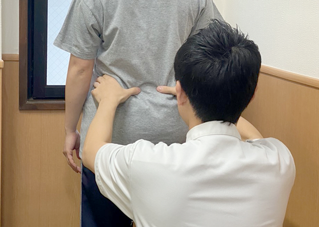 施術の写真